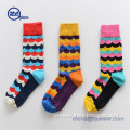taobao crew sock women cotton colorful fancy design soft & stretchy novelty crew socks